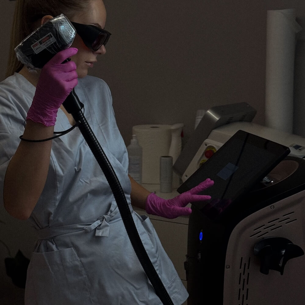 Depilacja laserowa - pośladki