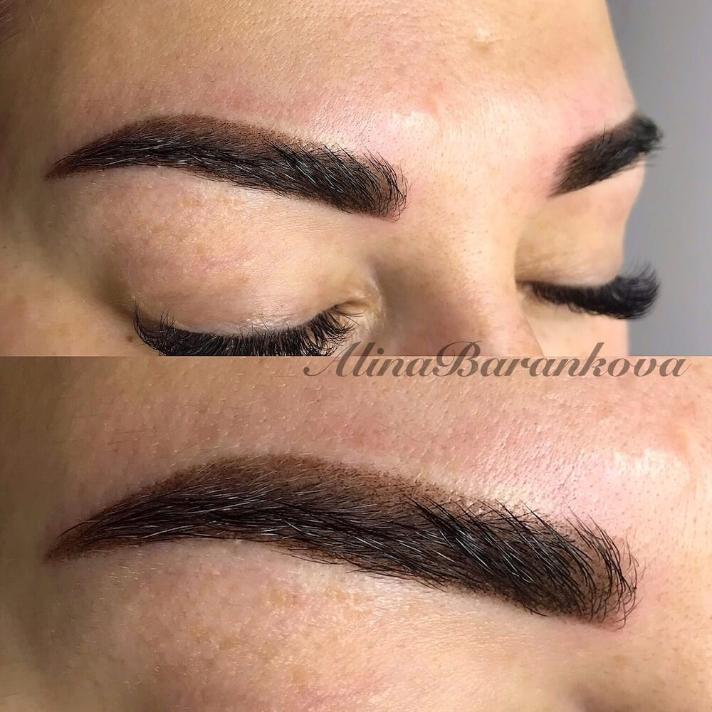 Permanentny makijaż brwi